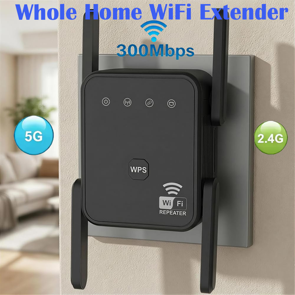 Hdmi Cable - Novo Repetidor WiFi 2026 300Mbps 2.4GHz