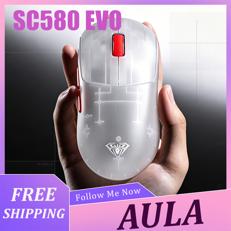 Laptop Mouse - Mouse AULA SC580 EVO Leve Sem
