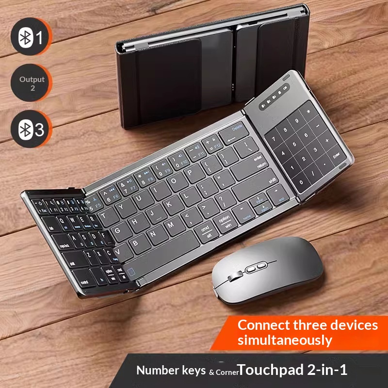 Laptop Mouse - Teclado Bluetooth sem fio Mengzu Tri